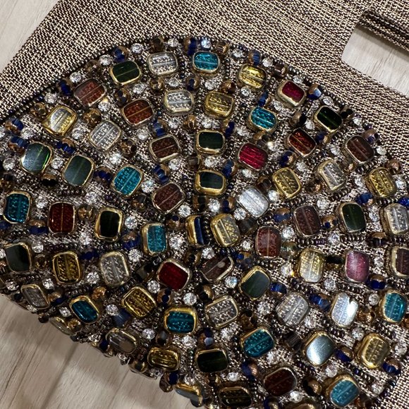 Clutch Purse with Stones - Picture 2 of 10